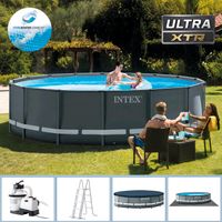 Intex Ultra XTR Frame Pool Ø 488 x 122 cm Inkl. Sandfilter Sachsen-Anhalt - Lützen Vorschau