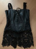 Corsagenkleid, Korsett Vollbrust Faux Leder mit String Nordrhein-Westfalen - Recklinghausen Vorschau