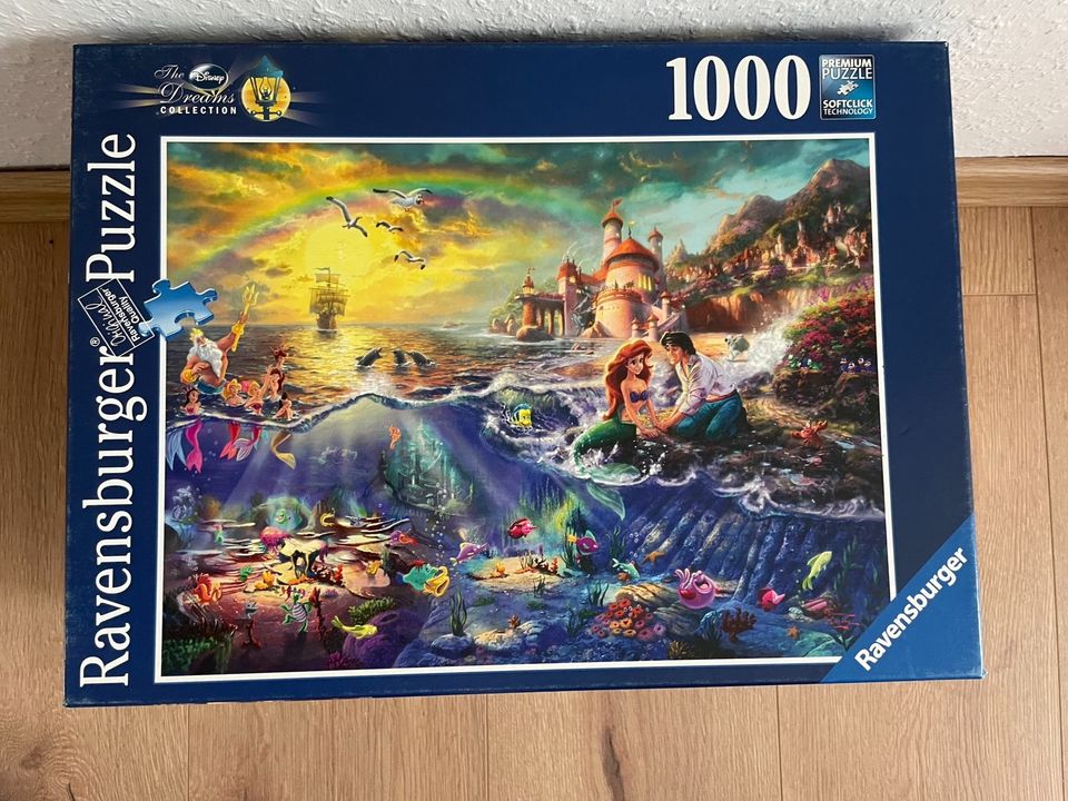 Puzzle Kinkade Disney 1000 Teile in Wuppertal