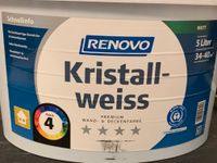 Renovo Premium Wand- und Deckenfarbe Kristallweiss matt 5,0 Ltr, Rheinland-Pfalz - Bruttig-Fankel Vorschau