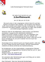 Dorfflohmarkt Flohmarkt in Rondeshagen b. Berkenthin 19.05.2024 Schleswig-Holstein - Bad Oldesloe Vorschau