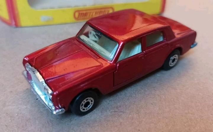 Matchbox Superfast ©1979 #39b 1:67 RR Silver Shadow rot mit OVP in Berlin