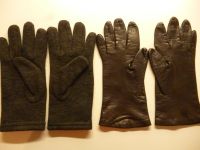 Damen Handschuhe - 2 Paar - Stoff / Kunstleder - Größe 6,5 Harburg - Hamburg Neugraben Vorschau