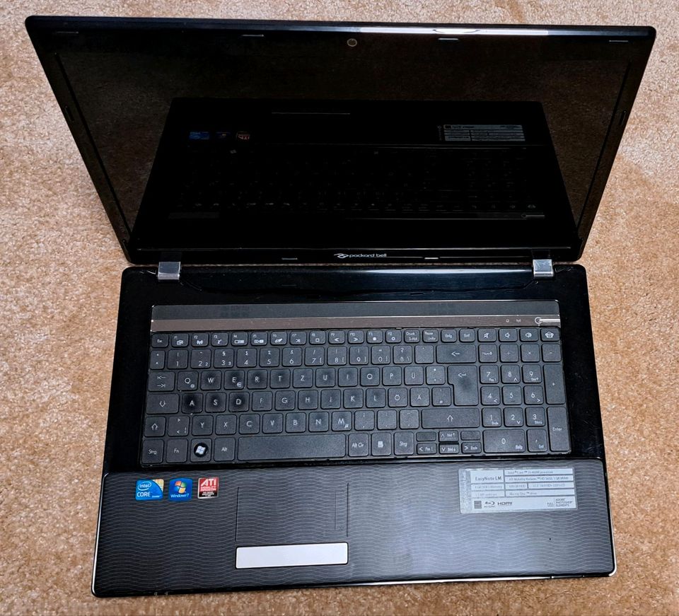 17,3" Packard Bell EasyNote Defekt in Augsburg