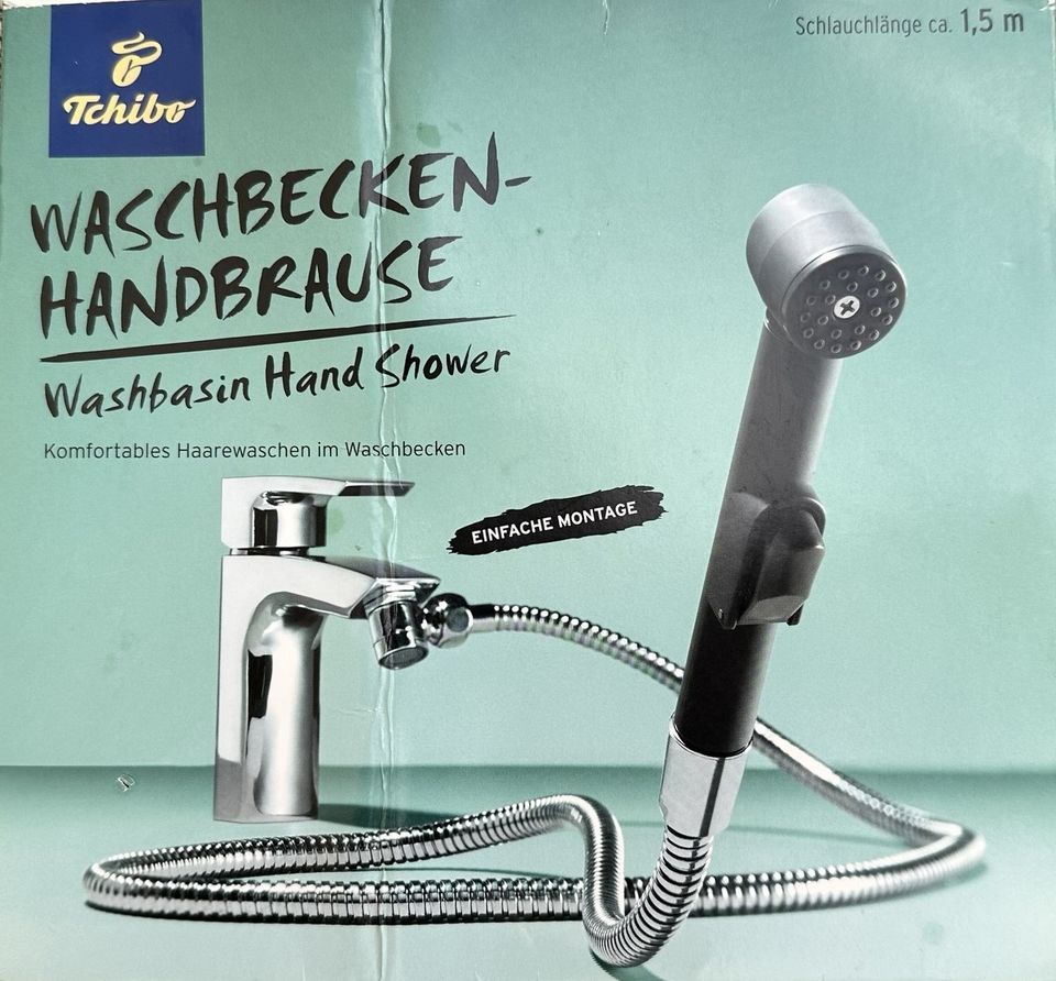 NEU: Waschbecken Handbrause mit 1,5 m-Schlauch v. TCM in Berlin