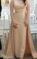 Verlobungskleid + abnehmbare Schleppe, Beige Abendkleid Berlin - Spandau Vorschau
