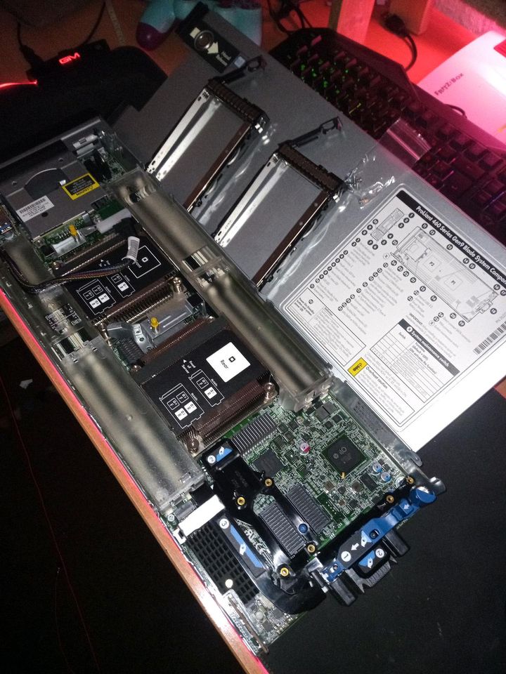 HP ProLiant BL460c G9/Gen9 v4 Blade Server 2x 8-Core 16GB DDR4 in Leinefelde