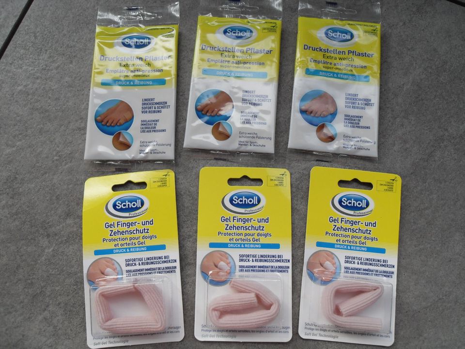 6 x Scholl 3x Druckstellen Pflaster 3x Gel Finger-u. Zehenschutz in Essen -  Essen-Katernberg | eBay Kleinanzeigen ist jetzt Kleinanzeigen