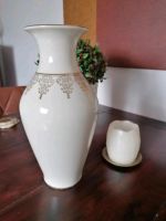 Vase royal KM Handarbeit mit vergoldung 33 cm bauchig Langgezogen Duisburg - Rheinhausen Vorschau