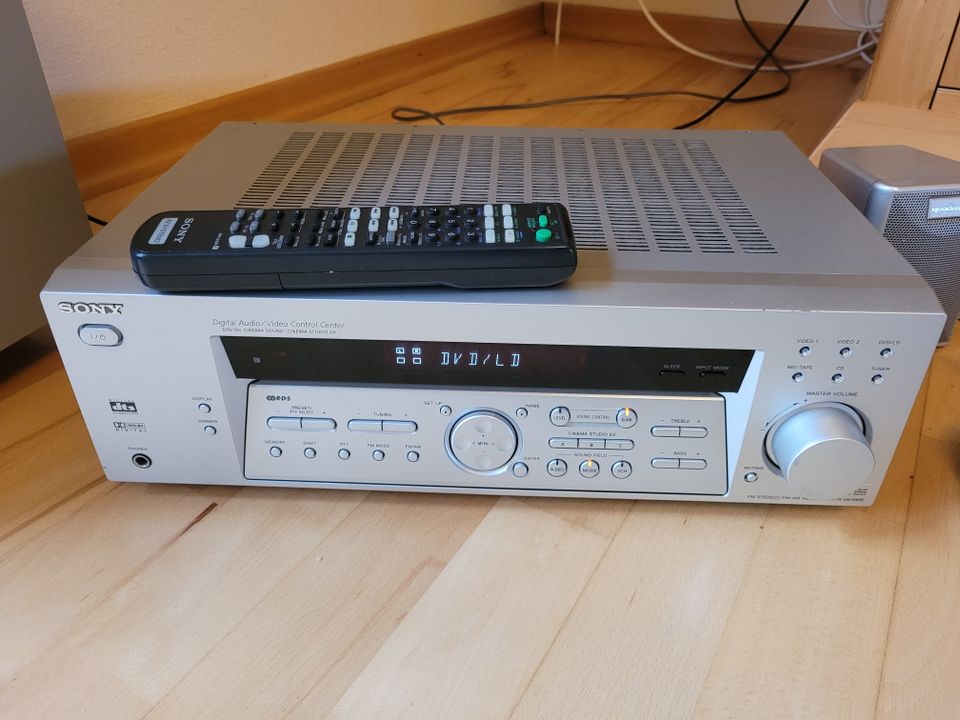 Sony 5.1 AV-Receiver Sony Heimkino + Quadral Sub Lautsprechern in Wittlich