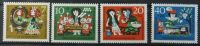4x Briefmarken Postwertzeichen Sammlermarken - Schneewitchen Wuppertal - Vohwinkel Vorschau