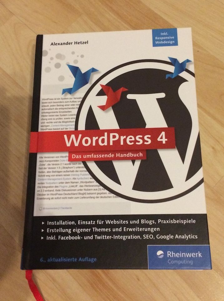 Wordpress 4 Handbuch in Ellerau 