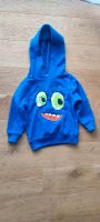 Fleece Pullover Hoodie Kapuzenpullover mit Gesicht und Tasche 98 Baden-Württemberg - Neuler Vorschau