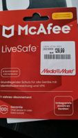 Mc Afee Virenschutz Live Safe + Jahreslinzenz zu verkaufen! Hessen - Oberzent Vorschau