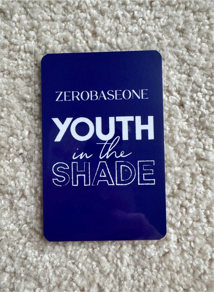 WTS ZB1 zerobaseone youth in the shade Album Gyuvin Hao Makestar in Kiel