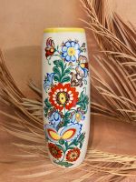 Wawel Vase Poland bunte Blumen Höhe 32 cm Hessen - Rüsselsheim Vorschau