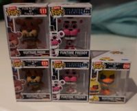 Five nights at freddys mini funko bitty pops FT freddy etc Hessen - Fuldatal Vorschau