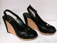 Schwarze High Heel Sandale Größe 39 Bayern - Baldham Vorschau