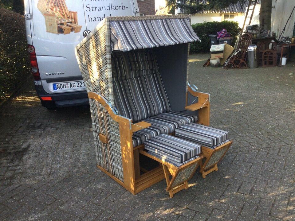 Strandkorb Gartenstrandkorb zwei-sitzer Urlaub im Strandkorb 42 in Neuenhaus