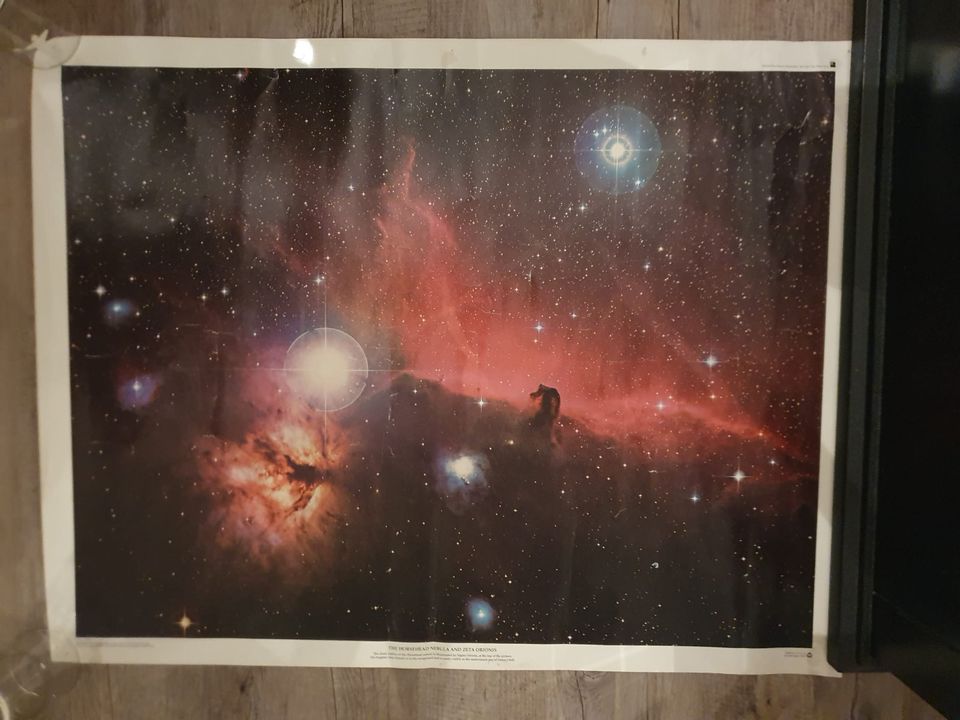 Poster Pferdekopfnebel / Horshead Nebula and Zeta Orionis in Leipzig