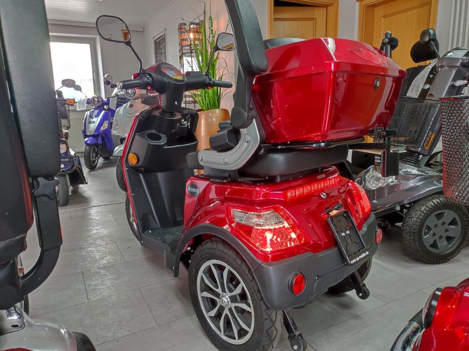 Rolektro Trike V2 rot Elektromobil Dreirad Seniorenmobil 25 kmh in München