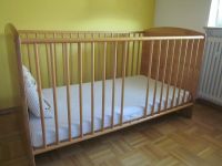 Paidi Babybett Gitterbett Kinderbett Umbauseiten Buche Echtholz Hessen - Lorsch Vorschau