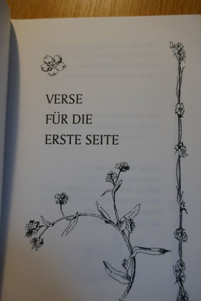 Freundschaft ist die schönste Blume " Verse für das Poesiealbum in Siegen