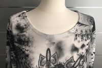 Leichter Pullover / Shirt im Batik Look mit Strass, Gr. L - NEU Bayern - Schöllkrippen Vorschau