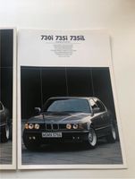 BMW E32 7er Prospekt Polster 1988 Hessen - Erbach Vorschau