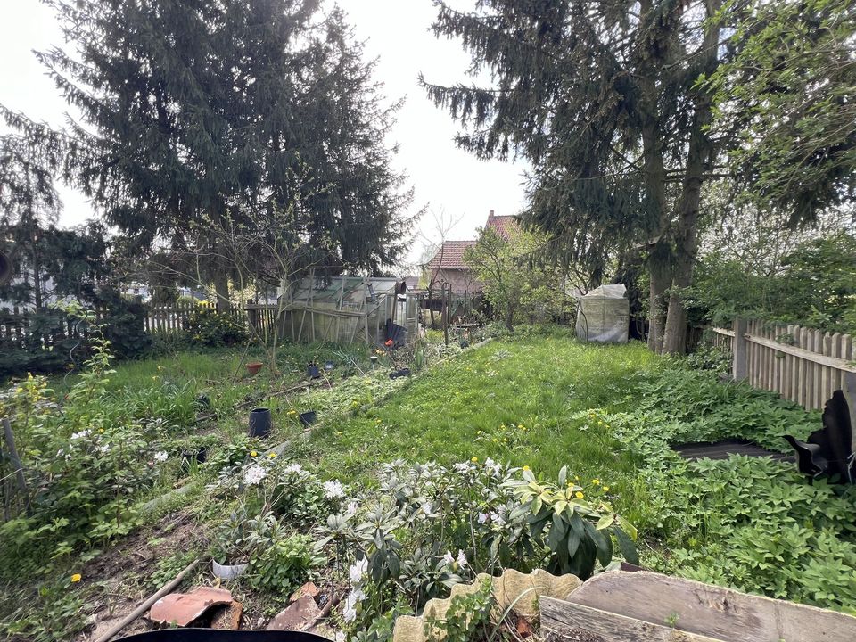 Freistehendes Einfamilienhaus mit viel Platz, Nebengelass und großem Garten. in Nordhausen