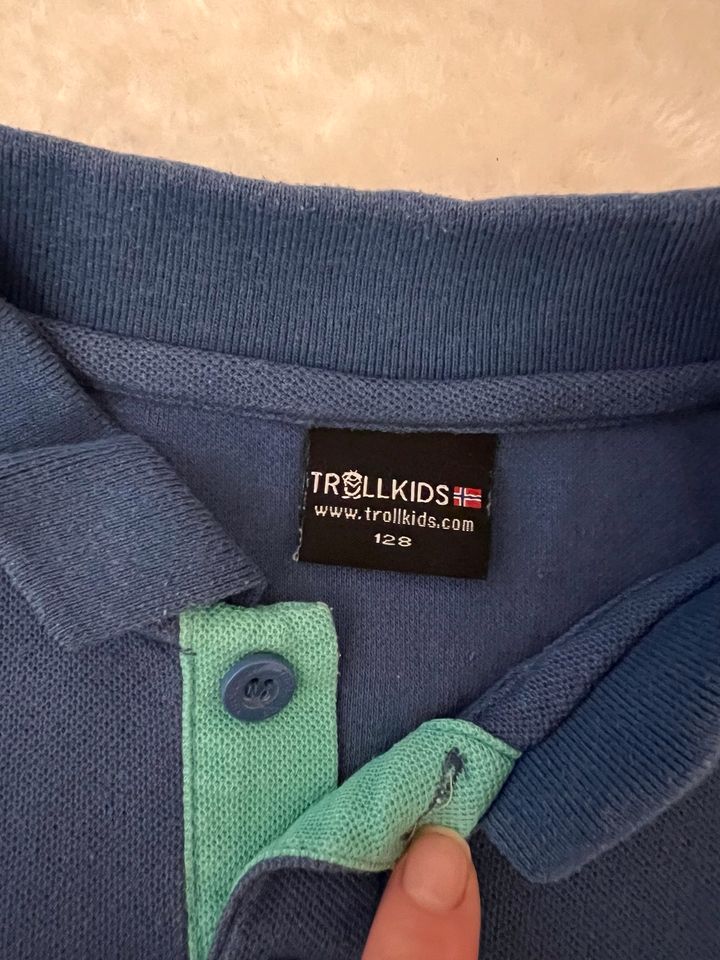 Trollkids Poloshirt Gr.128 in Kraichtal