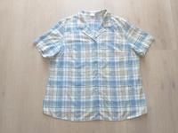Gina G. Karo Bluse/Tunika/Top Gr. 50 beige/blau kariert Bayern - Würzburg Vorschau