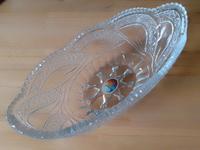 Glasschale oval, Obstschale groß + schwer ca. 34 x 15 x 12 cm Niedersachsen - Isenbüttel Vorschau