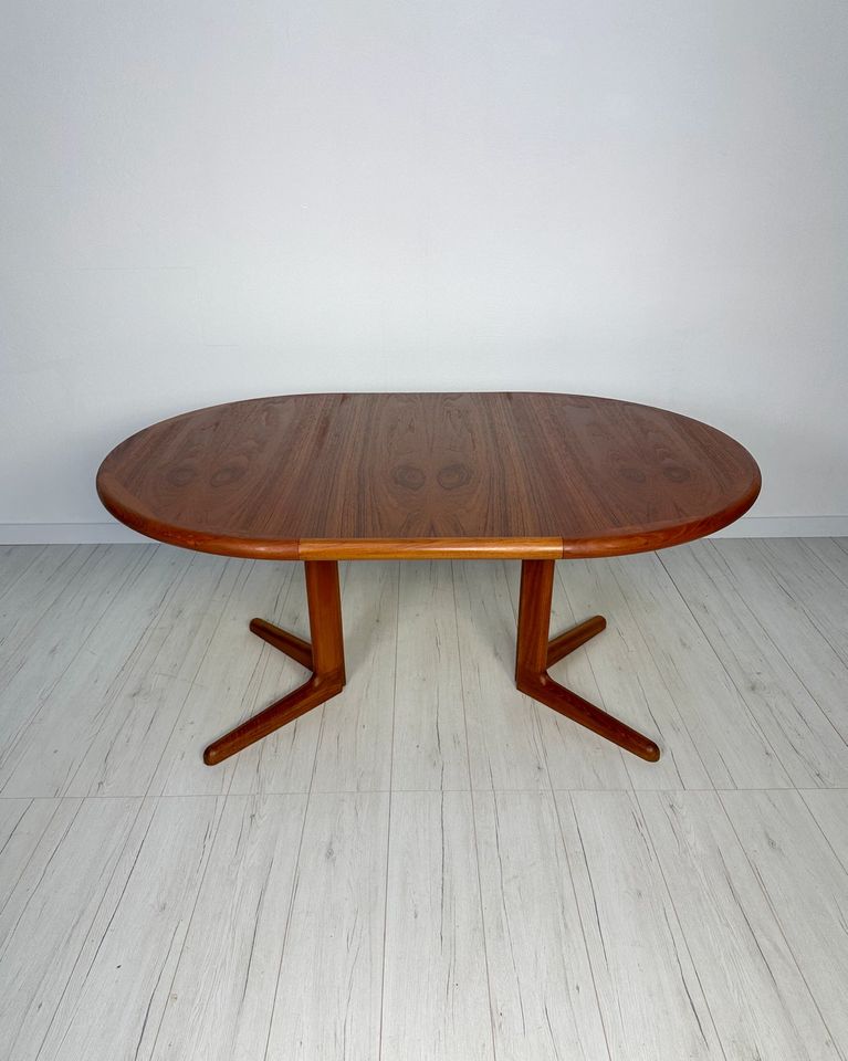 70er Vintage Retro Teak Esstisch Korup Stolefabrik Danish Design in Wesseling