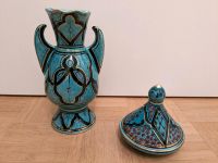 Vase und Schale mit Deckel, aus Tunesien, im Set München - Trudering-Riem Vorschau