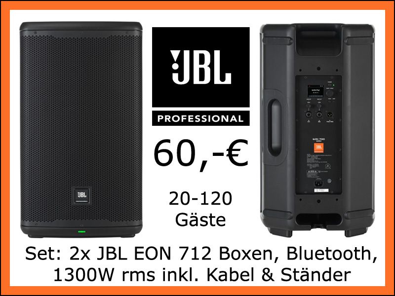 VERLEIH: PA-BASS, Aktiv BASS, Aktivbass, Subwoofer, Bassbox, Woofer, Bässe, Sub, Aktiv-Sub /// Veranstaltungstechnik JBL  electro voice /// RENTAL MIETEN Berlin in Berlin