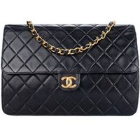 Chanel Lammleder Gold Single Flap Timeless Schultertasche Sachsen-Anhalt - Halle Vorschau