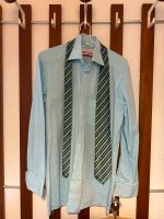 Marvelis Herrenhemd Mintgrün mit Krawatte Niedersachsen - Diepholz Vorschau