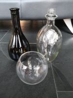 2 x Vase und 1 x Windlicht klein alles aus Glas Bayern - Straubing Vorschau