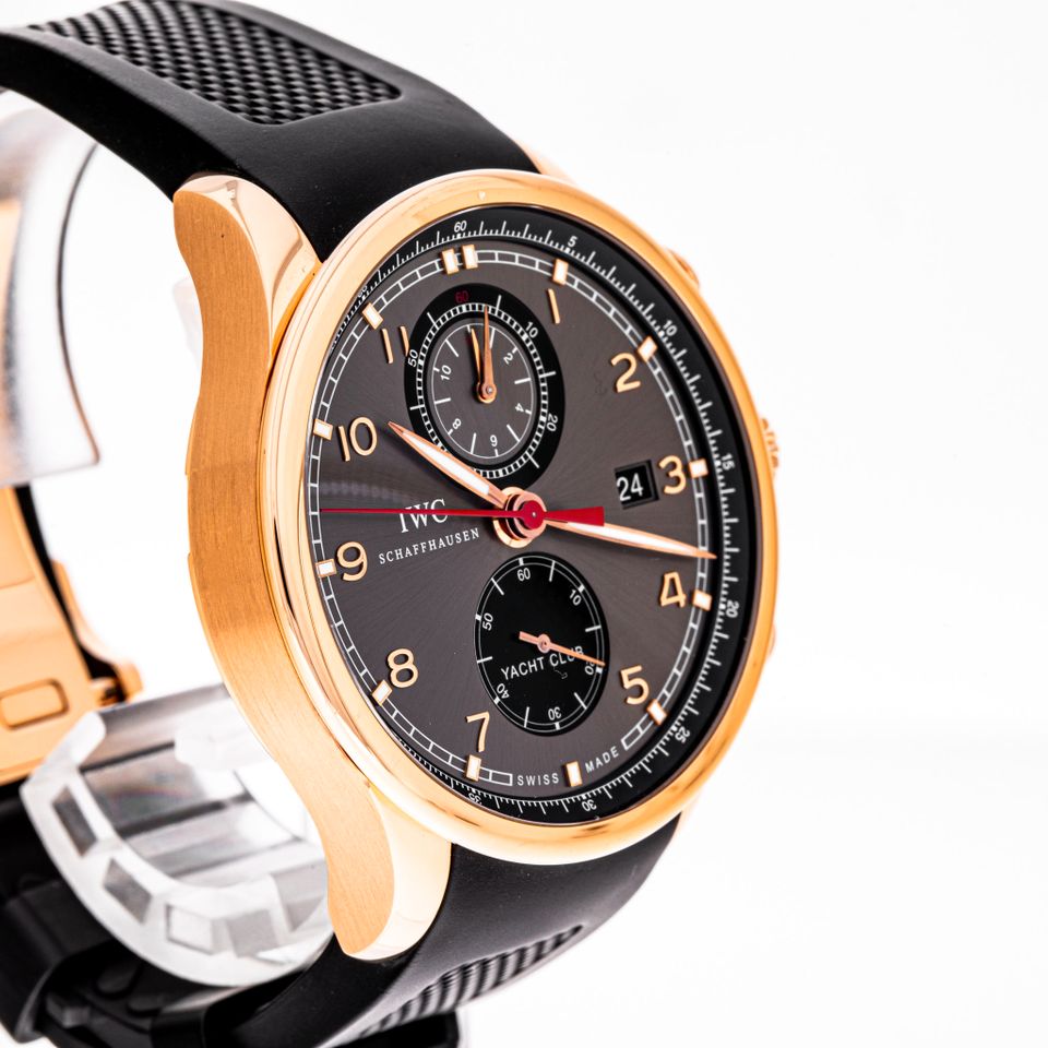 IWC Yacht Club 45 Chronograph Portugieser Rose Gold GrauI W390202 in Hannover