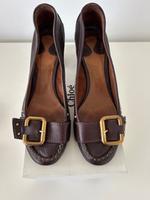 CHLOE Vintage Buckle Kitten Heals, Schuhe, Gr. 38, braun Bothfeld-Vahrenheide - Isernhagen-Süd Vorschau