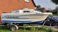 Motorboot, Quicksilver Cabin 435, Mercury BigFoot 40PS, Trailer Schleswig-Holstein - Bad Segeberg Vorschau