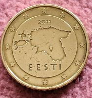 50 Cent Estland Umlauf Münze Nordrhein-Westfalen - Voerde (Niederrhein) Vorschau