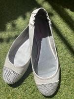 Ballerina Schuhe weiß mit Glitzer Gr. 42 Sachsen - Neustadt Vorschau