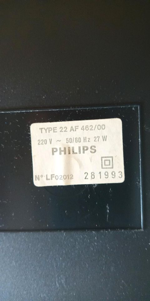 Vintage Philips 22 AF 462/00 Plattenspieler Inkl. Boxen in Ratingen