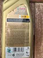 Castrol Edge Professional 5W30 A5 6x 1Liter neu und versiegelt Thüringen - Sondershausen Vorschau