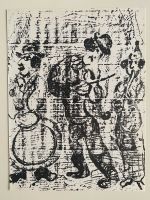 Original Marc Chagall Lithographie M396 StraßenmusikatenExpertise Baden-Württemberg - Neuhausen Vorschau