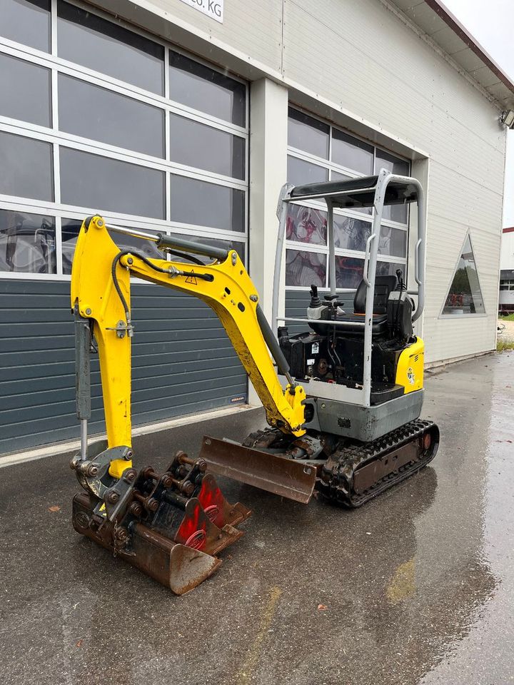 Wacker Neuson EZ17 Minibagger *BJ 2018*, 3 Löffel in Holzheim a. Lech