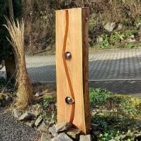 Holzskulptur aus Lärchenholz, Handarbeit, Dekoration, Garten Nordrhein-Westfalen - Plettenberg Vorschau