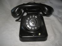Bakelit Wählscheibentelefon Telefon W48 schwarz Antik Vintage Rheinland-Pfalz - Birkenheide Vorschau